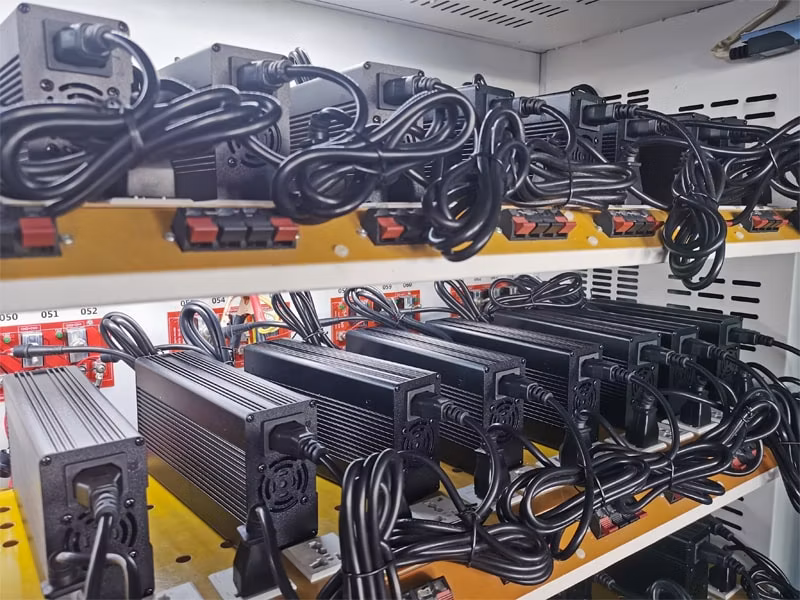 360W Battery Chargers 16s 48V 51.2V 5A 6A LiFePO4 LiFePO 4 Outdoor Charger DC 57.6V/58.4V 5A 6A IP54 IP56 Waterproof Chargers SAA Rcm Ukca UL