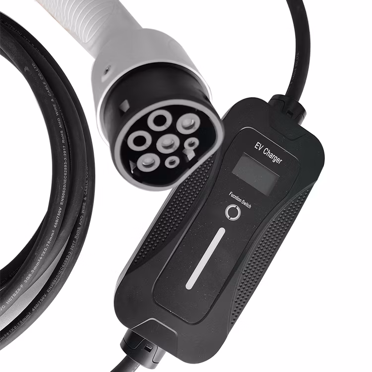 16A 32A Portable Electric Car Charger 3.5kw EV Home Charger