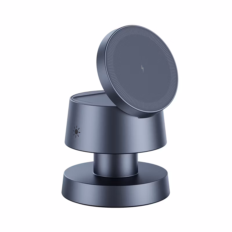 4 in 1 Wireless Charging Magsafe Magnetic Charger, Mushroom Lamp Wireless Charge, 3-in-1 Fast Charge for Apple iWatch Ultra, Airpods