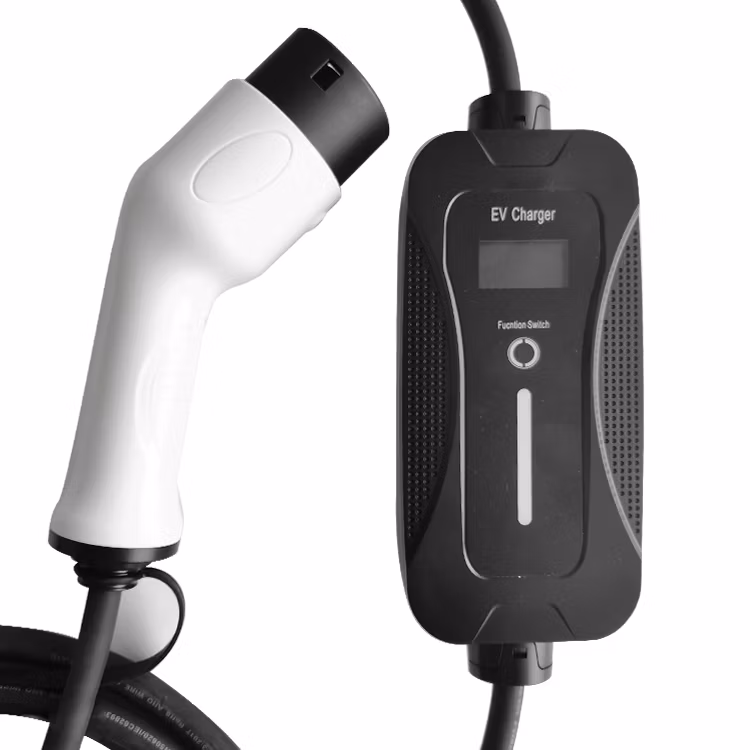 16A 32A Portable Electric Car Charger 3.5kw EV Home Charger
