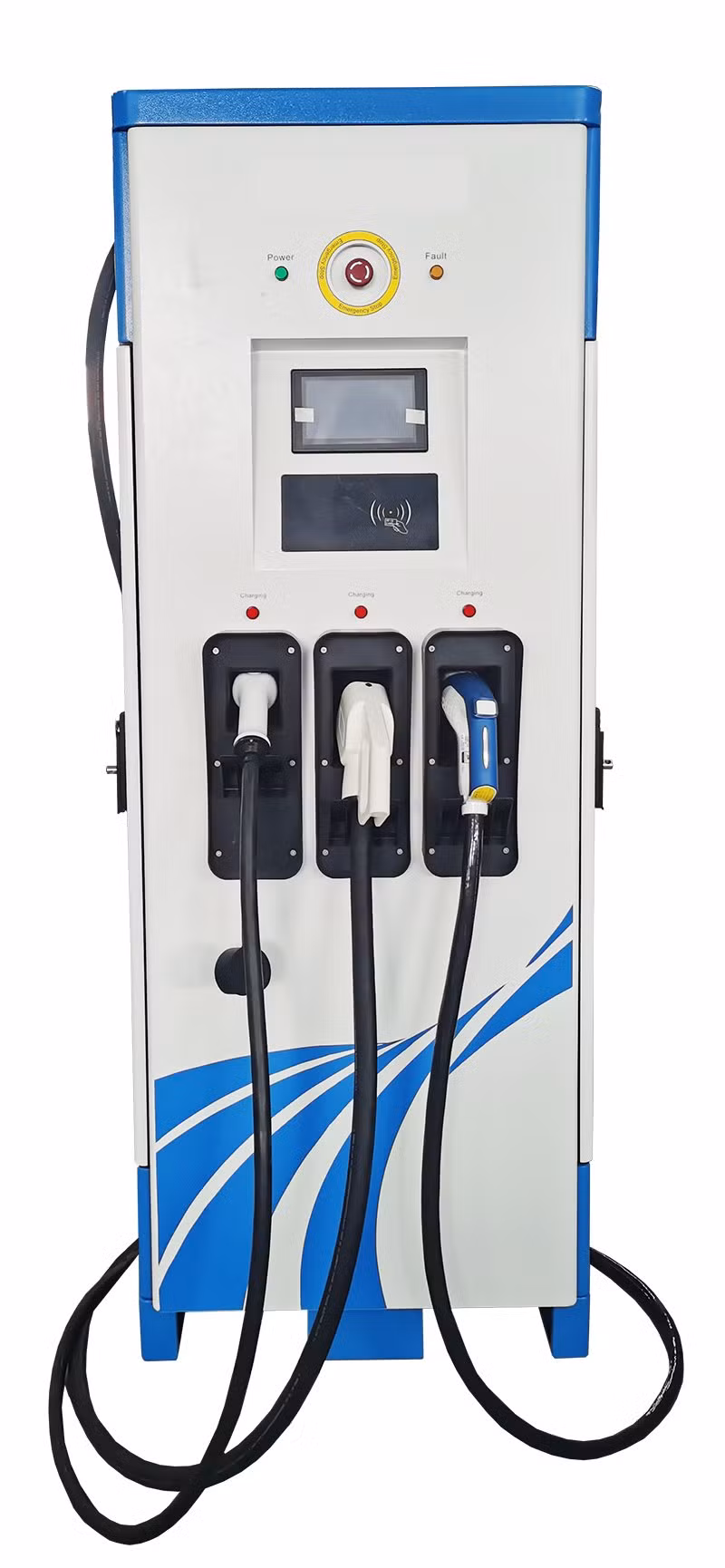China Factories WiFi/4G SIM Card Current 0-125A Single Gundc EV Charger Station