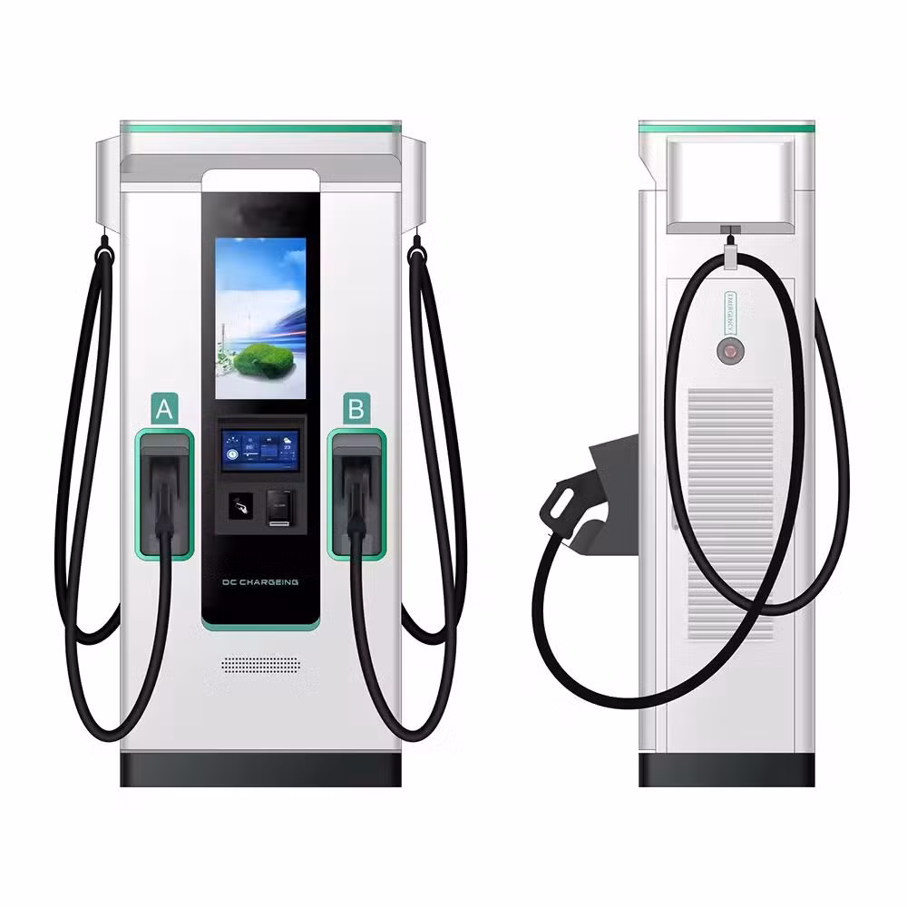 OEM Factory CCS2 60kw Single Gun DC Car Charger EV Charging Station