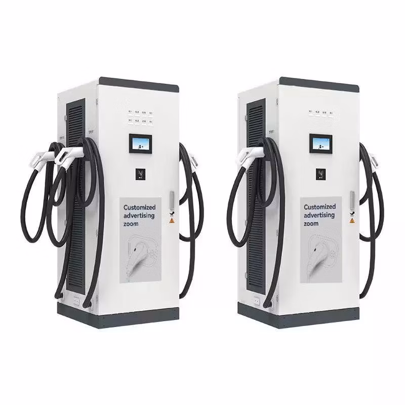 Hinertech 44kw Electric Floor Car EV Vehicle Charging Stations Pile CCS2