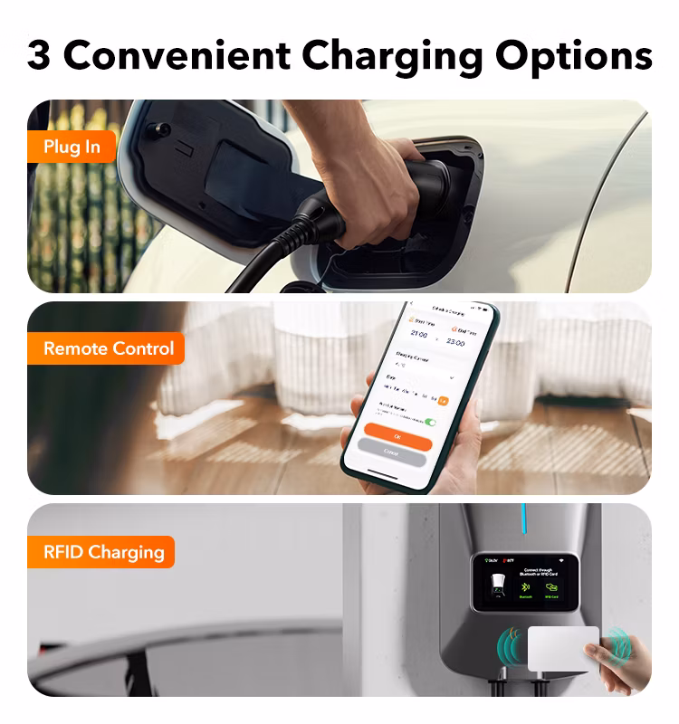 Factory ODM OEM 11kw Type2 Fast EV Car Charger Wallbox Charging Station