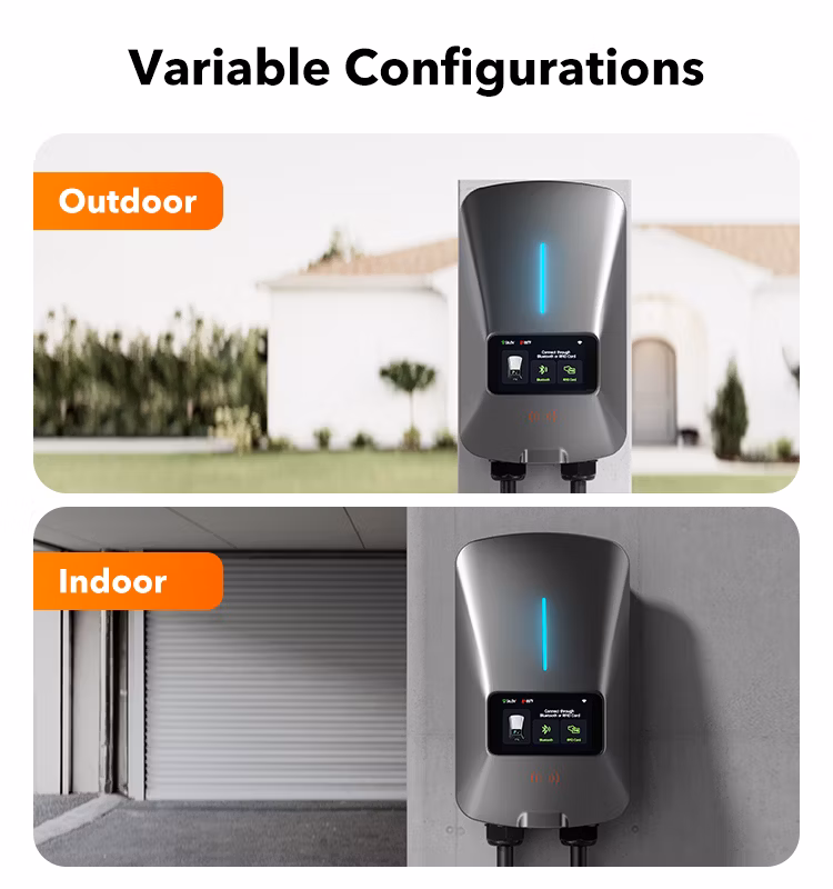 Factory ODM OEM 11kw Type2 Fast EV Car Charger Wallbox Charging Station
