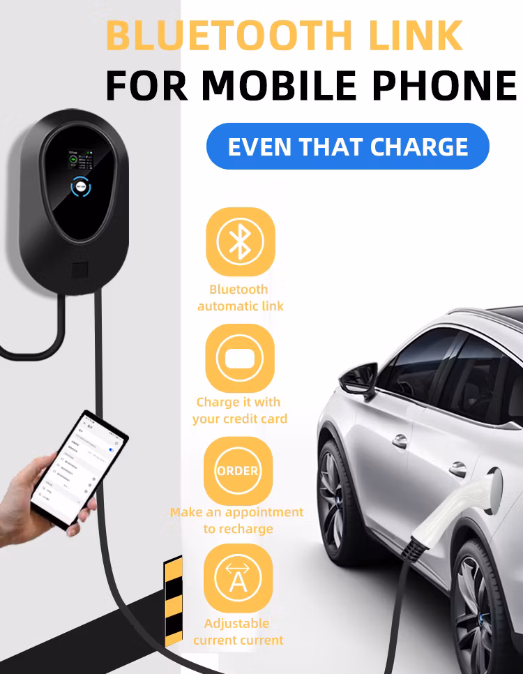 Type2 21kw Ocpp Charing Pile Source Manufacturer Customisable Type2 Smart Fast EV Charger Electric Vehicle Charging Station