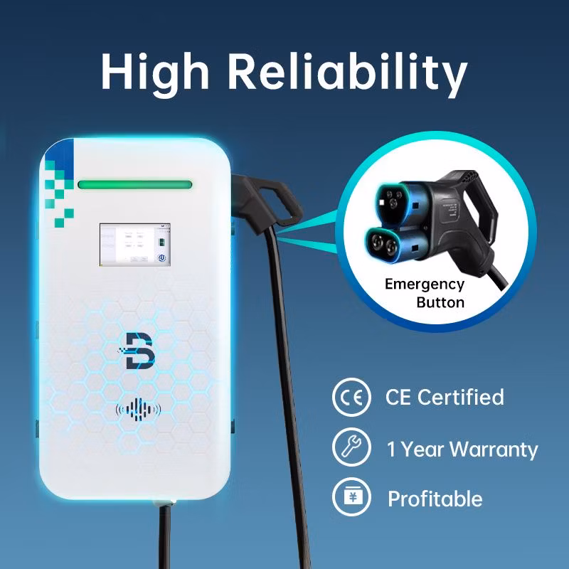 Beny Outdoor 4G Smart APP 20kw 30kw 40kw Level 3 Wall Mounted DC Commercial CCS1 CCS2 GB/T EV Charger Station with Payment