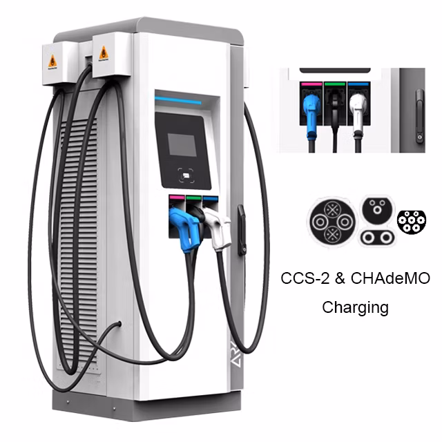 Super Fast IP55 Outdoor EV DC 150kw EV Charger CE Certified for Electric Fleet Fast Charging
