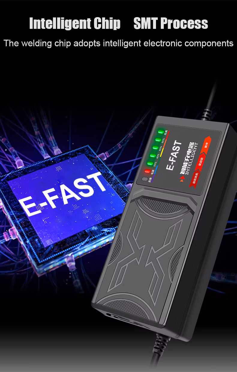 36V12ah E-Fast Self Balancing Scooter Charger for Lead Acid Battery