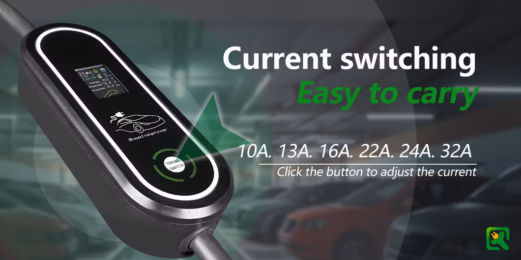 3 Phase 22 Kw Electric Car Fast Charging Station AC DC EV Charger 32A Wall-Mounted Wall Box Portable EV Charger