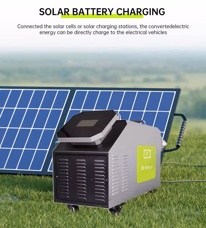 Hici 3 in 1 7kw 15kw 20kw 30kw 40kw EV Charger Portable EV Charger Movable EV Charging Station