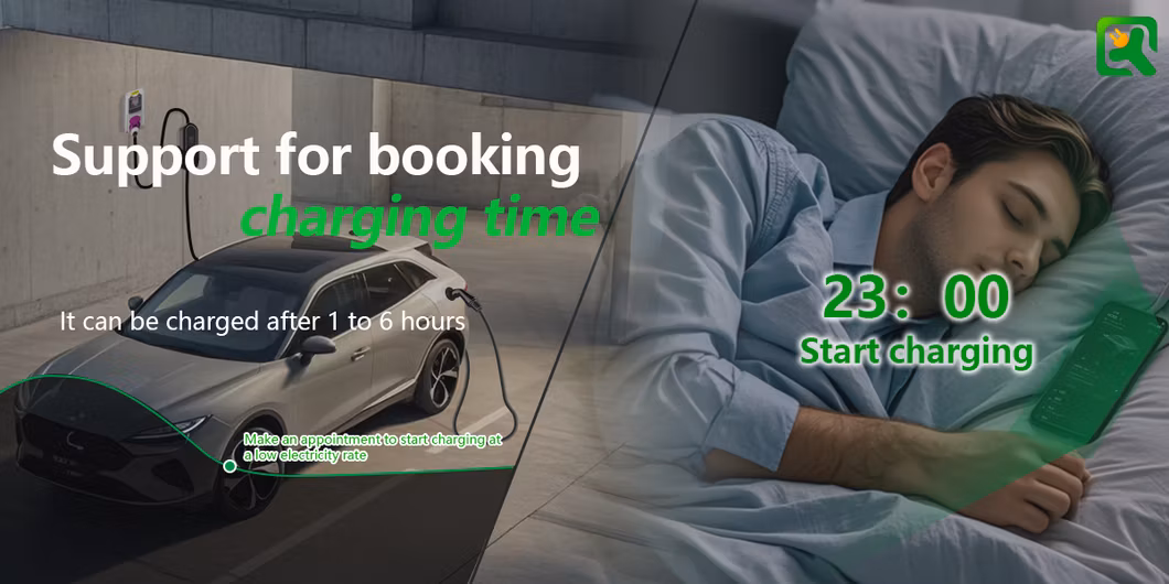 3 Phase 22 Kw Electric Car Fast Charging Station AC DC EV Charger 32A Wall-Mounted Wall Box Portable EV Charger