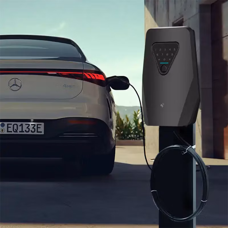 High Quality Single Pile OEM ODM 7kw 11kw 22kw Level 2 Wallbox Portable EV Charger