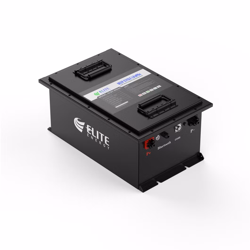 Elite Backup 10kwh 48V Lithium Wall Mounted Battery 51.2V 200ah Home Energy LiFePO4 Li Ion Batteries
