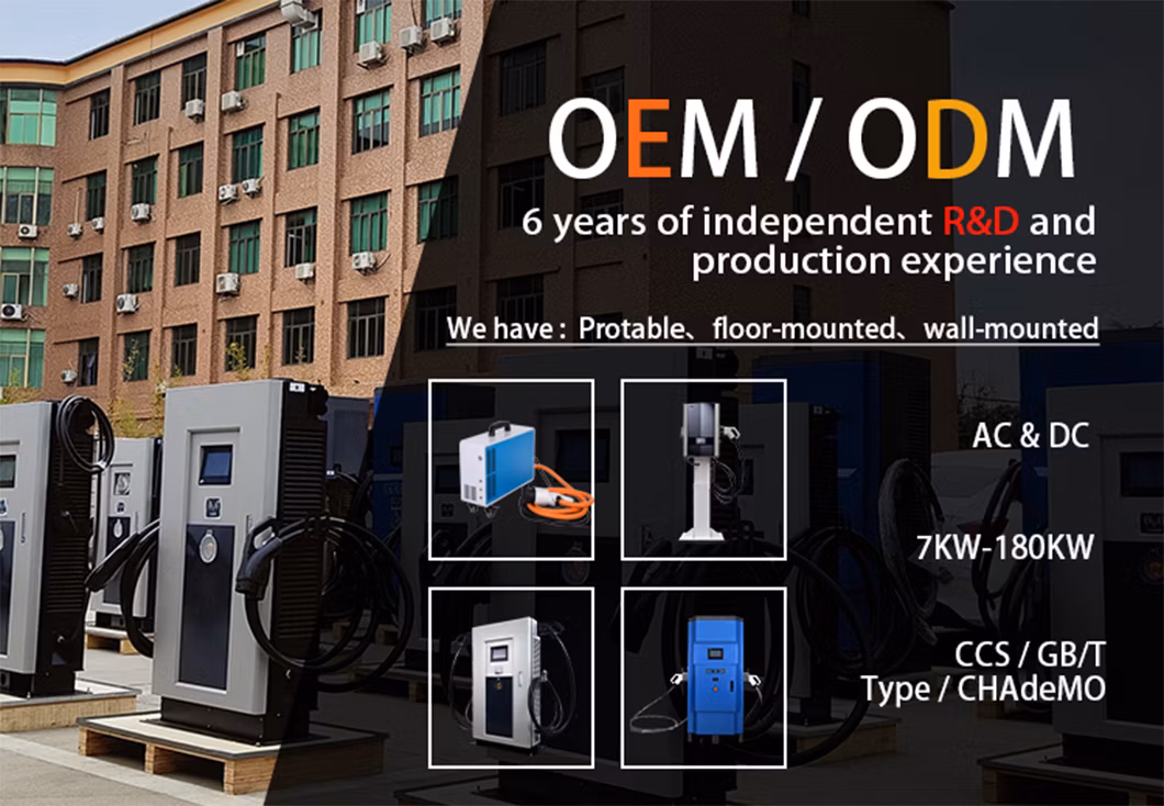 40kw DC Fast EV Charger Station Battery Charger Smart Charging Accessories Ocpp1.6 Residential EV Chargers