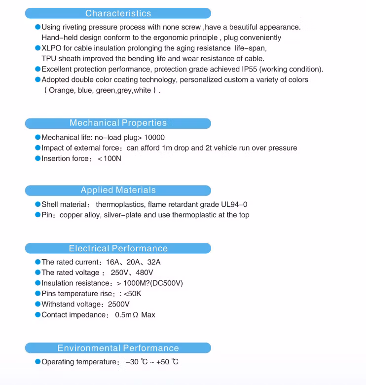 Type1 to Type2 Extension Plug Wall Mount Home Car Charger Wholesale EV AC Fast Charging Station