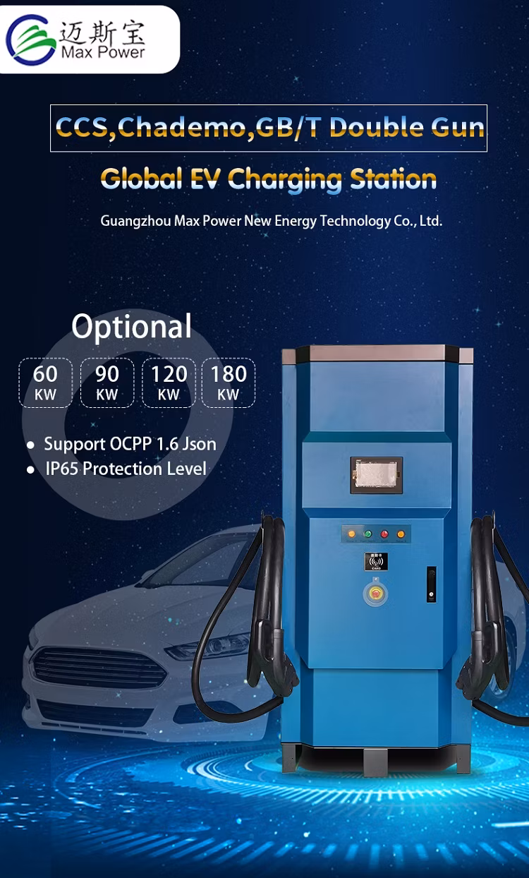 Factory Price 120kw 180kw 240kw CCS2 Ocpp1.6 Electric Vehicle Charging Station TUV CE Liquid Cooling 600A DC EV Charger