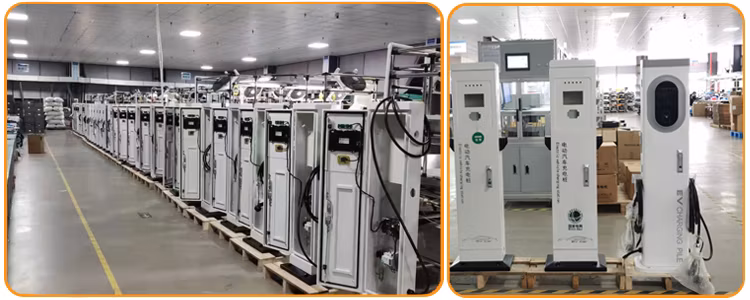 AC EV Charger 22kw 44kw Gbt IEC New Energy Commercial Home Electric Vehicle Car Charging Station