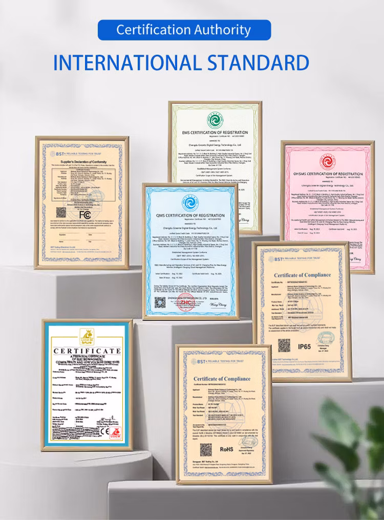 32 AMP 7kw Home Use EV Wall Charger Mounted with Installation Guide