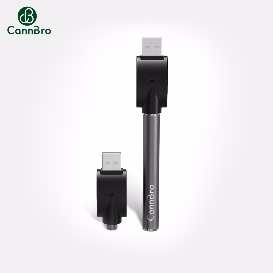 Cannbro Fast OEM ODM Bespoke 510 Thread &phi; 10.5mm USB Charging Vape Battery