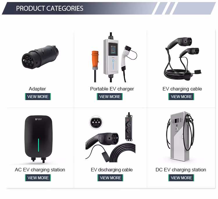 6A/8A/10A/13A/16A Level 2 EV Charger Home Portable Chargers