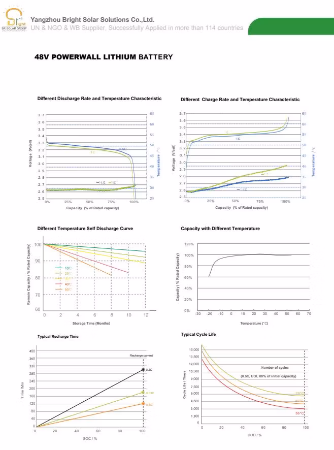 12.8V 48V 51.2V Solar Gel Deep Crycle 6000 Times Li-ion LiFePO4 Phosphate Rechargeable Hybrid Home Energy Storage Lithium Ion Battery