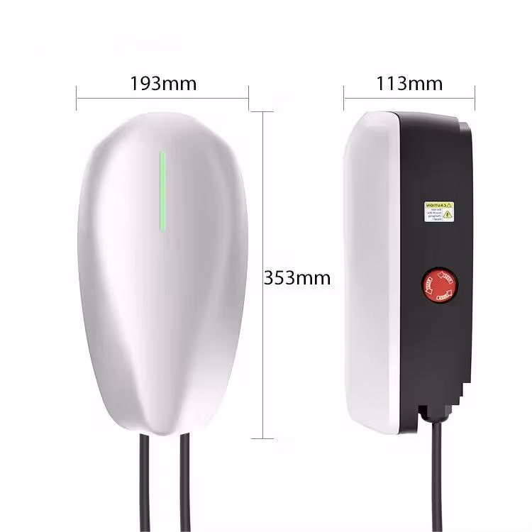 Wallbox Charger 7kw 11kw 22kw 32A AC Charging Pile Electric Car Wall Charger EV Charger for Home Commercial