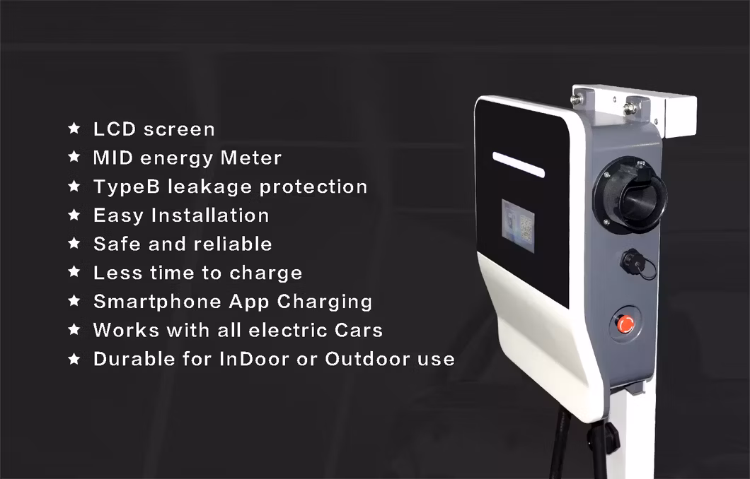 Aoneng Install 7kw*2 Home Using Electric Vehicle EV Car Charging Station Charger Cost Type2