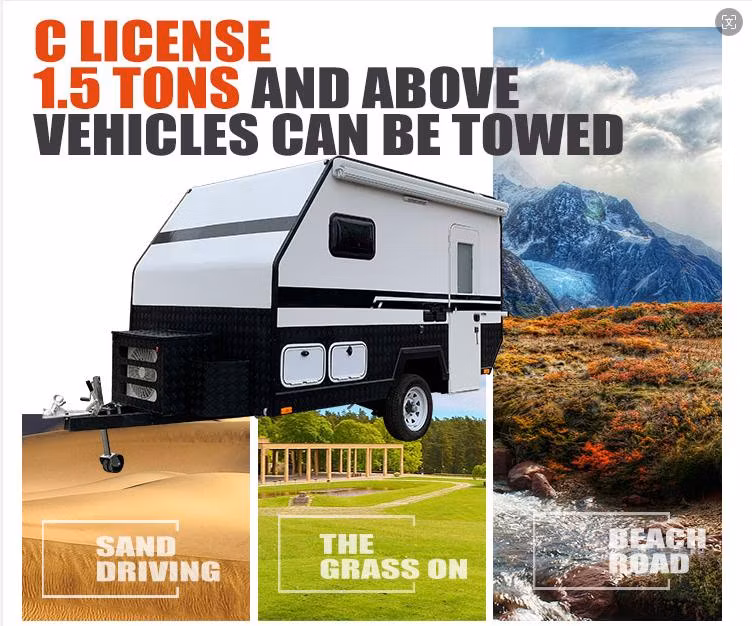 Factory Direct Sale Outdoor Eco Mini Offroad Camper Trailer RV Home