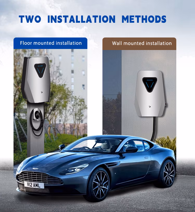 Compact 7kw EV Charger for Easy Installation and Use