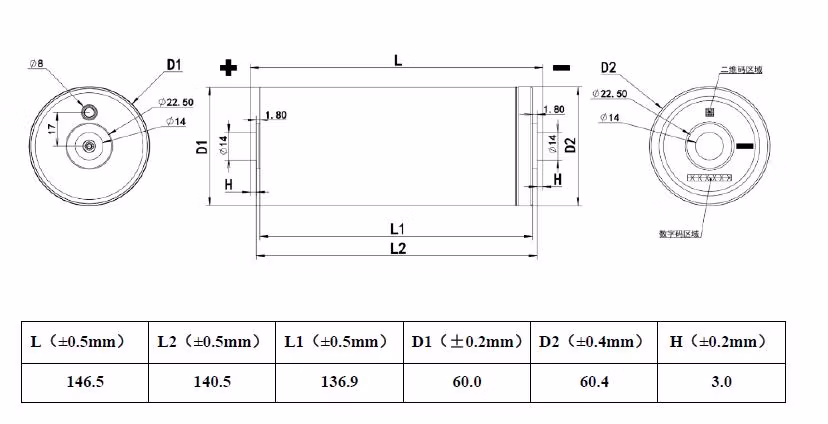 High Power High Rate Charging and Discharging Lto Battery Free Sample