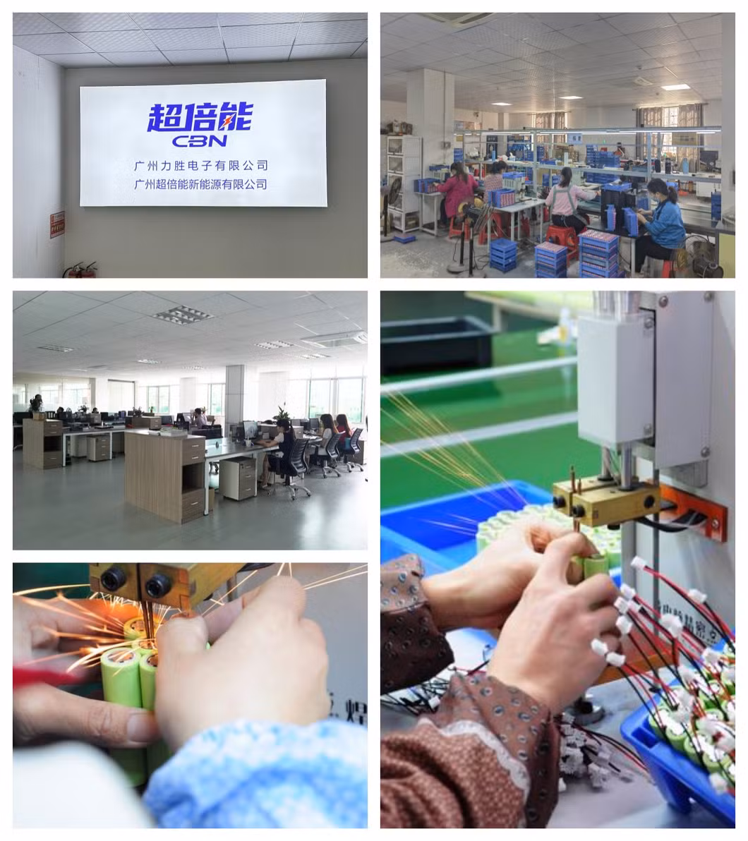 Customized Green 18650 Rechargeable Battery Pack with 3300mAh Capacity