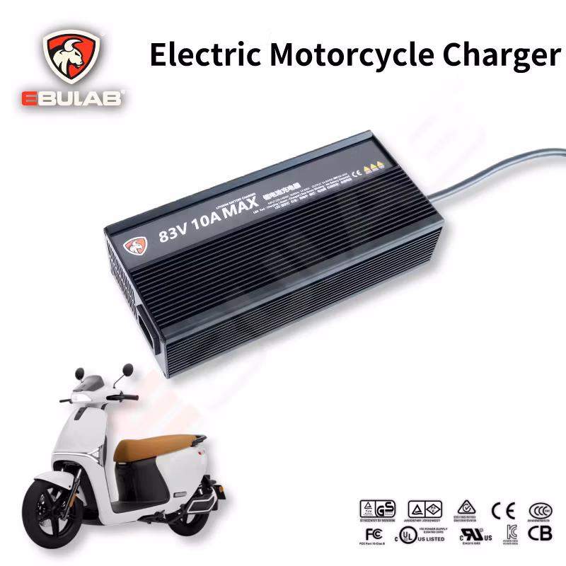 Electric Tricycle Motorcycle Bike Scooter Charger for LiFePO4 12V 24V Lithium Ion Battery Charger