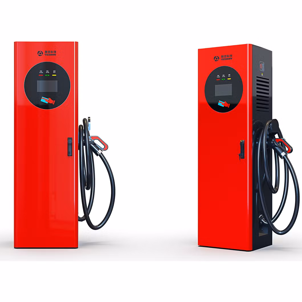 Tedawn DC EV Charger DC Charging Station 40kw 60kw Ocpp DC Fast Charging Station Charging Phatform 4G RFID Card