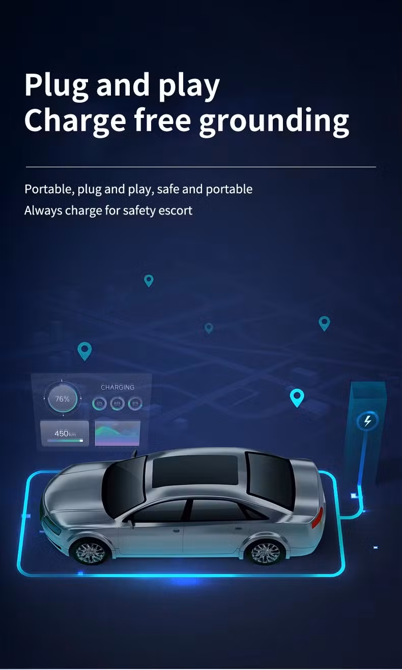 High Level Home Portable EV Charging Car Charging Electric Vehicle Charger Portable AC Charging Box