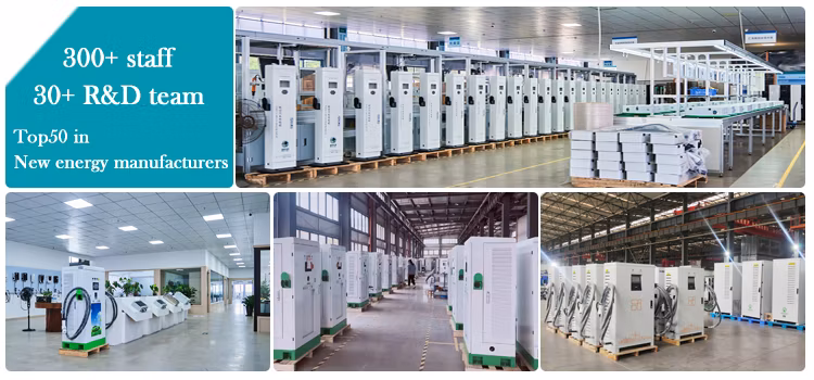 60kw-180kw Electric Vehicle Electric DC Fast Commercial Charging Station Gbt CCS2 Charging Station Electric Car Charger with Ocpp 1.6 4G