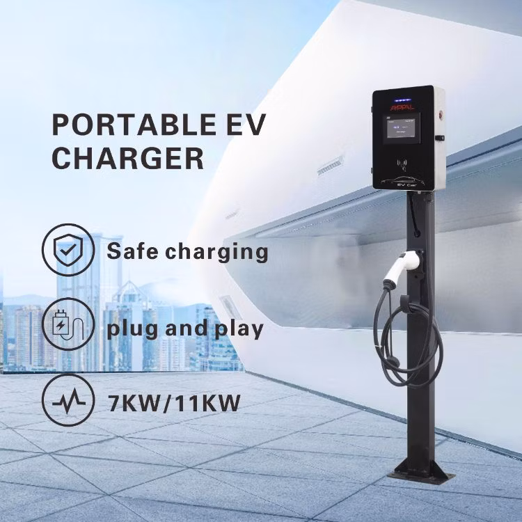 Electric Car Power Supply Home AC 7kw Charging Station