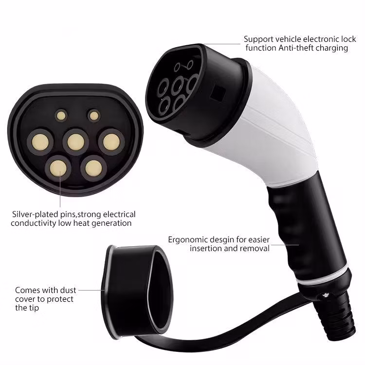 Wallbox Charger 7kw 11kw 22kw 32A AC Charging Pile Electric Car Wall Charger EV Charger for Home Commercial