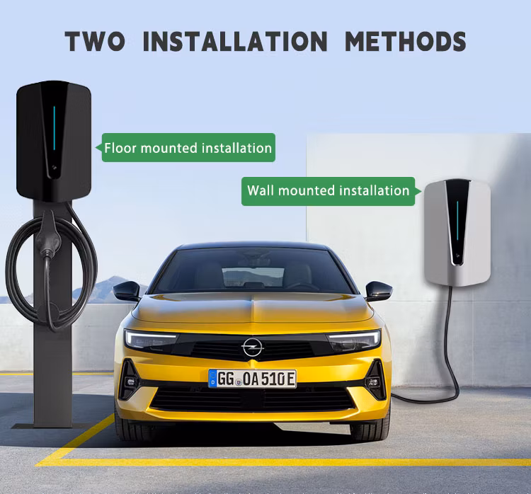 AC EV Charge 7kw/11kw/22kw Safe and Durable Charger for Electric Vehicle Charging