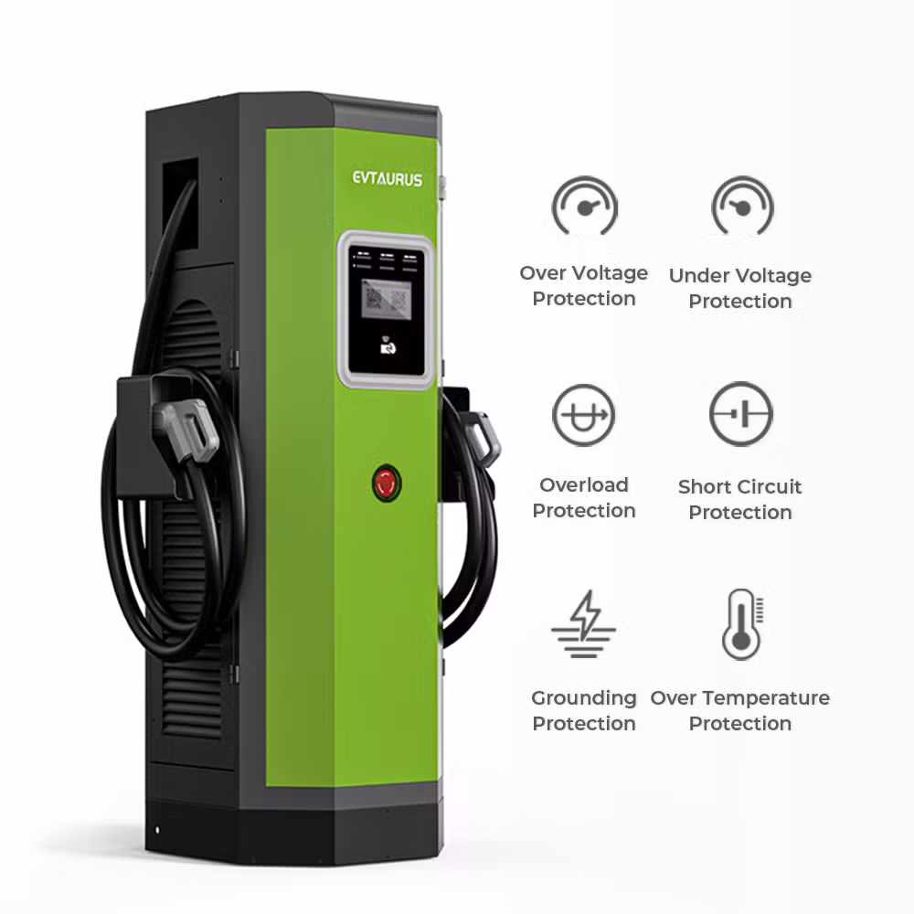 Fast Electric Car EV Charger Charging Station Ocpp 120kw 400kw Floor Mounted DC Electric Vehicle Car EV Charging Electric Vehicle Charging Station