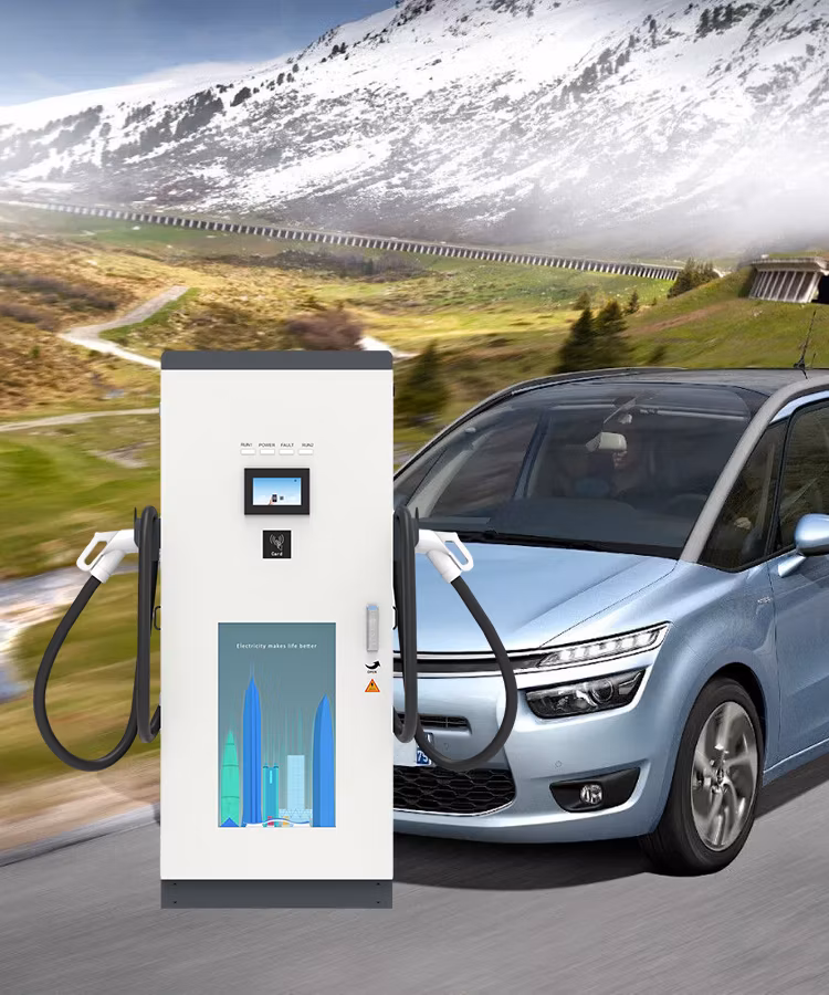 China Factory EV Car Charger Fast Charging Station 350kw Double Gun EV Charger