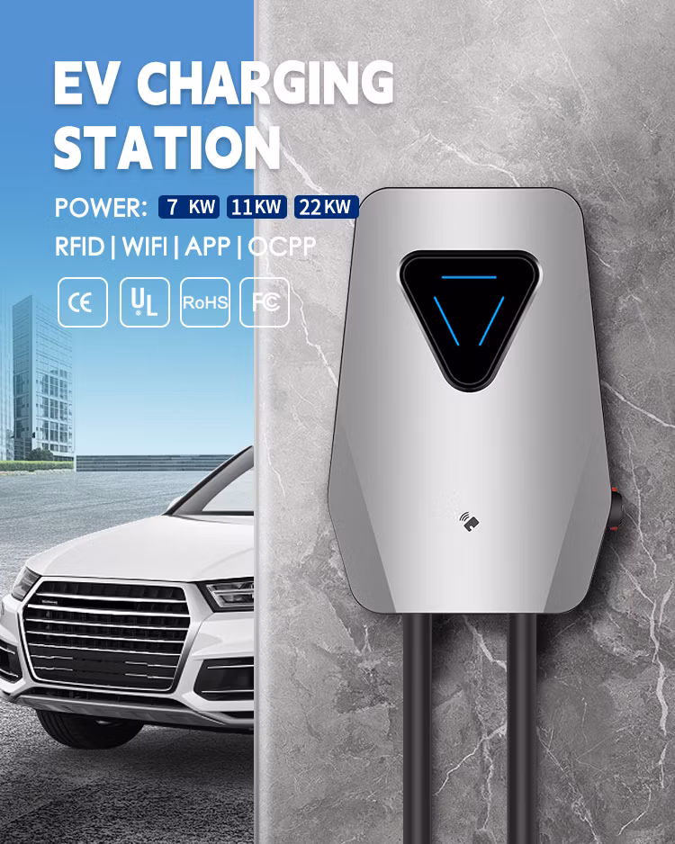 Compact 7kw EV Charger for Easy Installation and Use