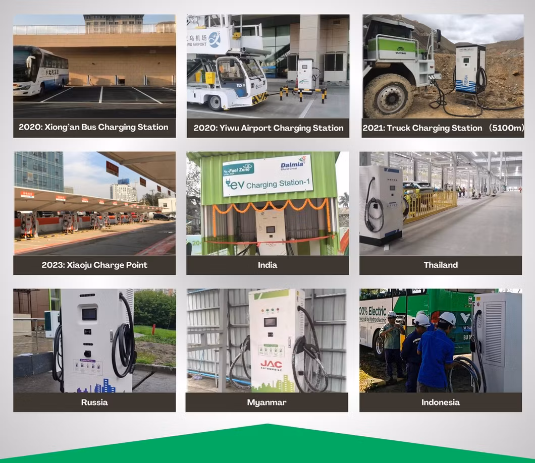 Manufacturer CCS2 Ocpp1.6 120kw/160kw/180kw DC Fast Electric Car Bus Battery EV Charger