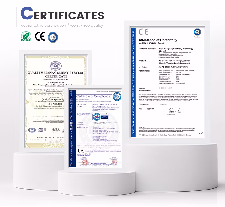 Xydf Double Plugs CCS1 CCS2 Chademo Gbt Manufacturer Electric Car Charging Station for Home Use DC Charging Station