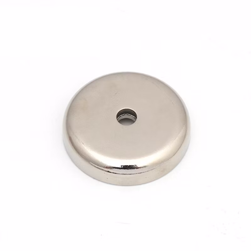 Cup Magnet Pot Magnet with Countersunk Hole for Home Office Industrial Use