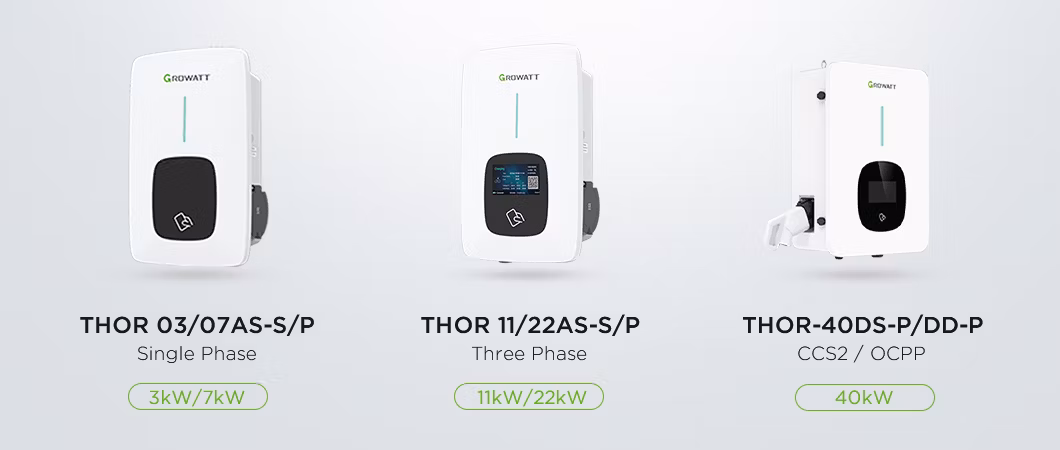 AC 22kw Movable Portable EV Charger Type 2 220V 7kw 22 Kw 40 Kw Wallbox EV Chargers