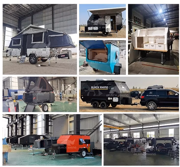 Factory Direct Sale Outdoor Eco Mini Offroad Camper Trailer RV Home