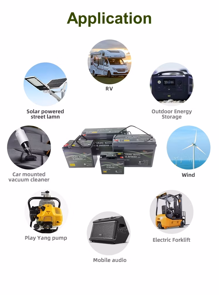 Mica CE Un 15 Years LiFePO4 Battery 12V 100ah Lithium Battery Pack LFP RV/Golf Cart/Yacht/Marine Solar Energy Storage Battery