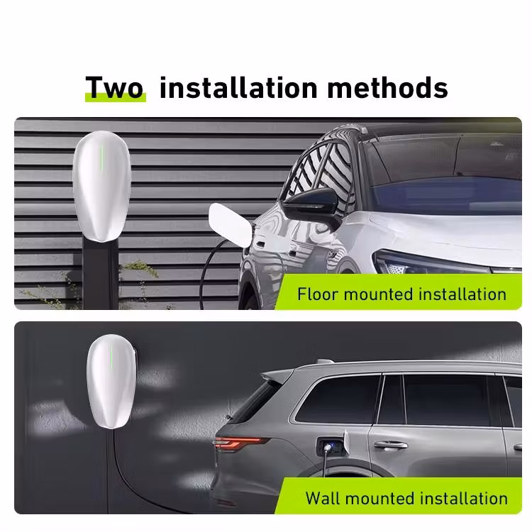 Wallbox Charger 7kw 11kw 22kw 32A AC Charging Pile Electric Car Wall Charger EV Charger for Home Commercial