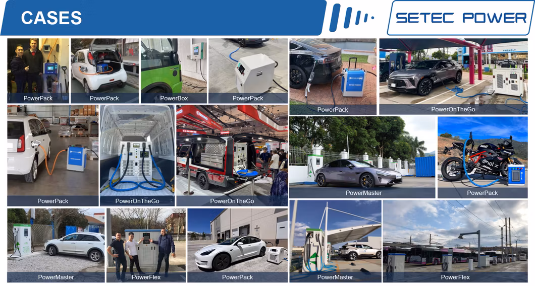 SETEC POWER Type1 Type2 Wallbox Home 7kW EV Charger EasyCharger AC Wall-box Electric Car Charging Station